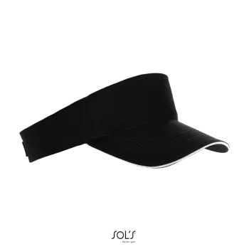 Φωτογραφία από πίσω από Ace - Unisex προσωπίδα σε χρώμα Black-White