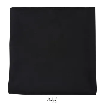 Φωτογραφία από μπροστά από Atoll 50 - Πετσέτα μεσαίο μέγεθος σε χρώμα Black