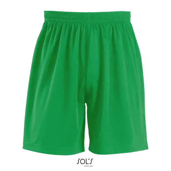 Φωτογραφία από μπροστά από San Siro 2 - Unisex κλασικό σορτς σε χρώμα Bright Green