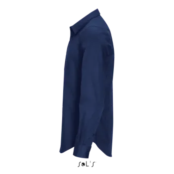 Φωτογραφία προφίλ από Blake Men - Ανδρικό μακρυμάνικο ελαστικό πουκάμισο σε χρώμα Dark Blue