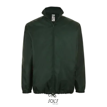 Φωτογραφία από μπροστά από Shift 3XL - Unisex αντιανεμικό χωρίς επένδυση σε χρώμα Forest Green