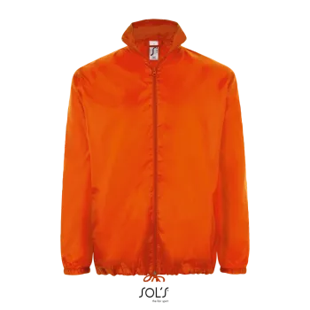 Φωτογραφία από μπροστά από Shift 3XL - Unisex αντιανεμικό χωρίς επένδυση σε χρώμα Orange