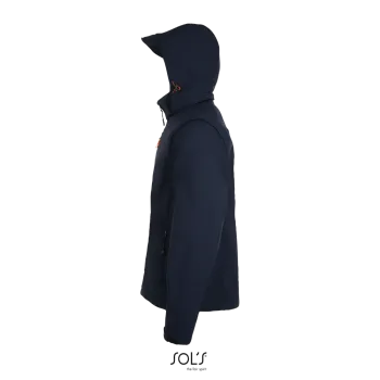 Φωτογραφία προφίλ από Transformer 3-5XL - Μπουφάν softshell με αποσπώμενη κουκούλα και μανίκια σε χρώμα French Navy