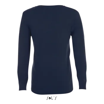 Φωτογραφία από πίσω από Glory Women - Γυναικείο πουλόβερ με γιακά 