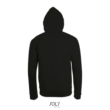 Φωτογραφία από πίσω από Stone 3XL - Unisex ζακέτα φούτερ με κουκούλα σε χρώμα Black