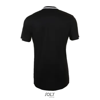 Φωτογραφία από πίσω από Classico - Αθλητική μπλούζα ενηλίκων σε χρώμα Black-White