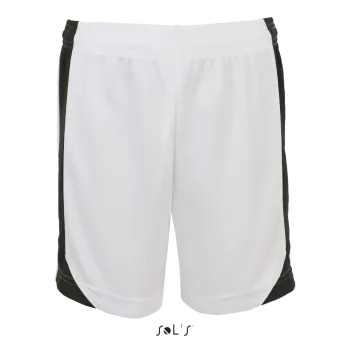 Φωτογραφία από μπροστά από Olimpico - Αθλητικό σόρτς ενηλίκων σε χρώμα White-Black