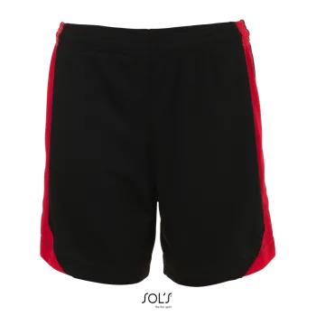 Φωτογραφία από μπροστά από Olimpico - Αθλητικό σόρτς ενηλίκων σε χρώμα Black-Red