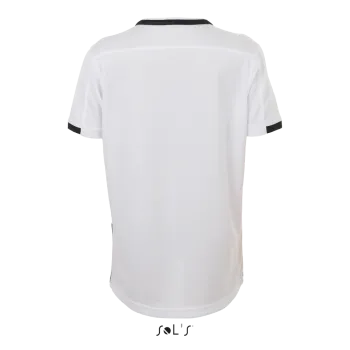 Φωτογραφία από πίσω από Classico Kids - Παιδική αθλητική μπλούζα σε χρώμα White-Black