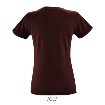 Φωτογραφία από πίσω από Regent Women - Γυναικείο T-shirt σε χρώμα Burgundy