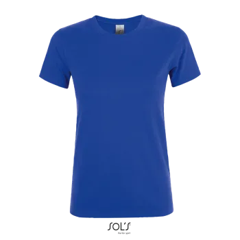 Φωτογραφία από μπροστά από Regent Women 3XL - Γυναικείο T-shirt σε χρώμα Royal Blue
