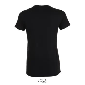 Φωτογραφία από πίσω από Regent Women 3XL - Γυναικείο T-shirt σε χρώμα Deep Black