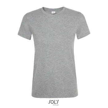 Φωτογραφία από μπροστά από Regent Women 3XL - Γυναικείο T-shirt σε χρώμα Grey Melange