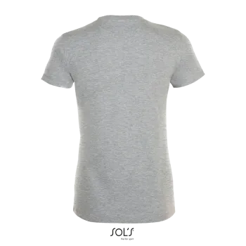 Φωτογραφία από πίσω από Regent Women 3XL - Γυναικείο T-shirt σε χρώμα Grey Melange