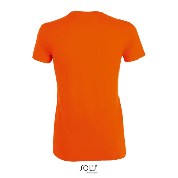 Φωτογραφία από πίσω από Regent Women 3XL - Γυναικείο T-shirt σε χρώμα Orange
