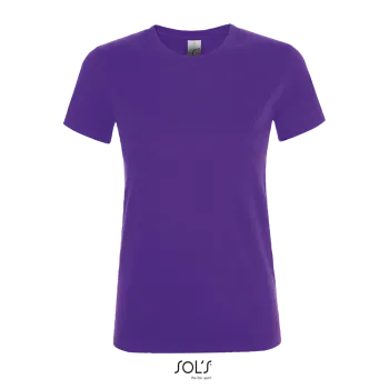 Φωτογραφία από μπροστά από Regent Women - Γυναικείο T-shirt σε χρώμα Dark Purple