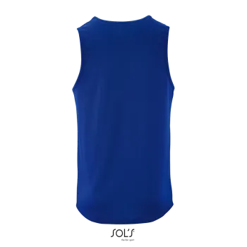 Φωτογραφία από πίσω από Sporty TT Men 3XL - Ανδρικό αμάνικο αθλητικό μπλουζάκι σε χρώμα Royal Blue