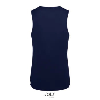 Φωτογραφία από πίσω από Sporty TT Men 3XL - Ανδρικό αμάνικο αθλητικό μπλουζάκι σε χρώμα French Navy