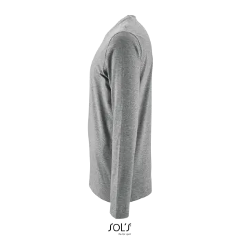 Φωτογραφία προφίλ από Imperial LSL Men 3-4XL - Ανδρικό μακρυμάνικο T-shirt σε χρώμα Grey Melange
