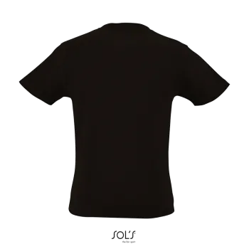 Φωτογραφία από πίσω από Milo Kids - Παιδικό οργανικό T-shirt σε χρώμα Deep Black