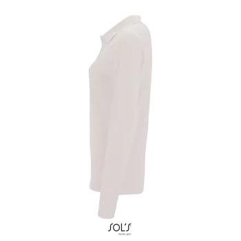 Φωτογραφία προφίλ από Perfect LSL Women Λευκό 3XL - Γυναικείο μακρυμάνικο πόλο πικέ σε χρώμα White