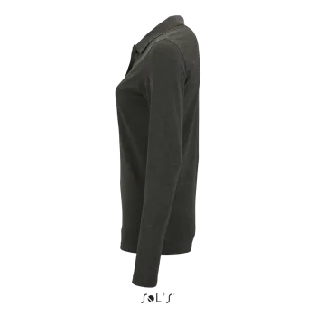 Φωτογραφία προφίλ από Perfect LSL Women 3XL - Γυναικείο μακρυμάνικο πόλο πικέ σε χρώμα Charcoal Melange