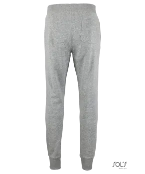 Φωτογραφία από πίσω από Jake Men 3XL - Ανδρική αθλητική φόρμα φούτερ σε στενή γραμμή σε χρώμα Grey Melange