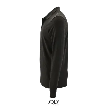 Φωτογραφία προφίλ από Perfect LSL Men 4XL - Ανδρικό μακρυμάνικο πόλο πικέ σε χρώμα Charcoal Melange