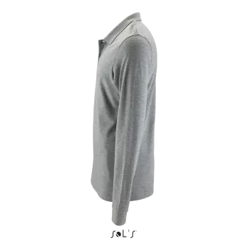 Φωτογραφία προφίλ από Perfect LSL Men 4XL - Ανδρικό μακρυμάνικο πόλο πικέ σε χρώμα Grey Melange