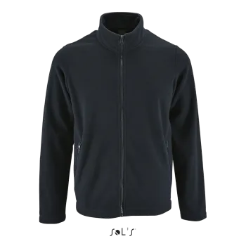 Φωτογραφία από μπροστά από Norman Men 4-5XL - Ανδρική ζακέτα fleece σε χρώμα Navy