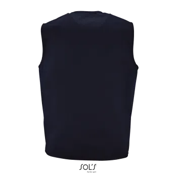 Φωτογραφία από πίσω από Wallace 3-4XL - Unisex γιλέκο σε χρώμα French Navy