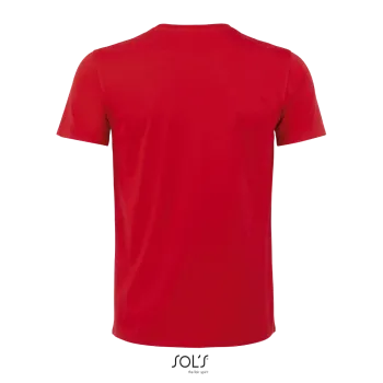 Φωτογραφία από πίσω από Martin Men 3XL - Ανδρικό T-shirt σε χρώμα Red