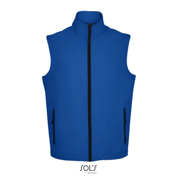 Φωτογραφία από μπροστά από Race BW Men 3XL - Ανδρικό softshell γιλέκο σε χρώμα Royal Blue