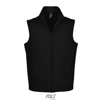Φωτογραφία από πίσω από Race BW Men 4XL - Ανδρικό softshell γιλέκο σε χρώμα Black