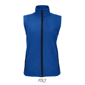 Φωτογραφία από μπροστά από Race BW Women - Γυναικείο softshell γιλέκο σε χρώμα Royal Blue