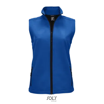 Φωτογραφία από πίσω από Race BW Women - Γυναικείο softshell γιλέκο σε χρώμα Royal Blue