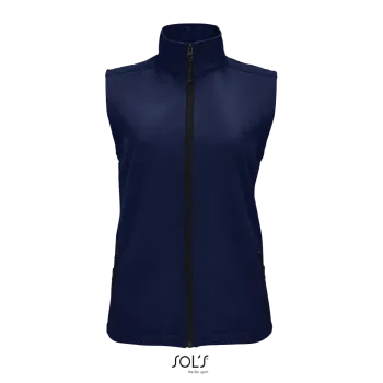 Φωτογραφία από μπροστά από Race BW Women - Γυναικείο softshell γιλέκο σε χρώμα French Navy