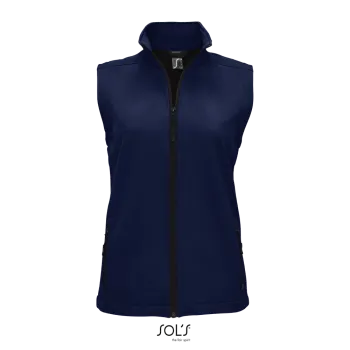 Φωτογραφία από πίσω από Race BW Women - Γυναικείο softshell γιλέκο σε χρώμα French Navy