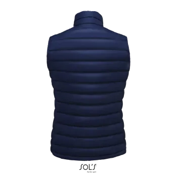 Φωτογραφία από πίσω από Wilson BW Women - Γυναικείο ελαφρύ πουπουλένιο γιλέκο σε χρώμα French Navy