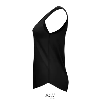 Φωτογραφία προφίλ από Jade - Γυναικείο ελαφρύ αμάνικο μπλουζάκι σε χρώμα Black