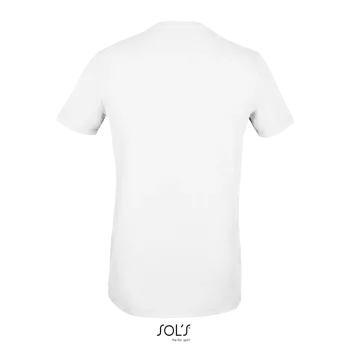 Φωτογραφία από πίσω από Millenium Men Λευκό 3XL-  - Ανδρικό T-shirt σε χρώμα White