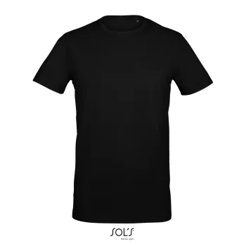 Φωτογραφία από μπροστά από Millenium Men 3XL - Ανδρικό T-shirt σε χρώμα Black