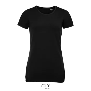 Φωτογραφία από μπροστά από Millenium Women - Γυναικείο T-shirt σε χρώμα Black