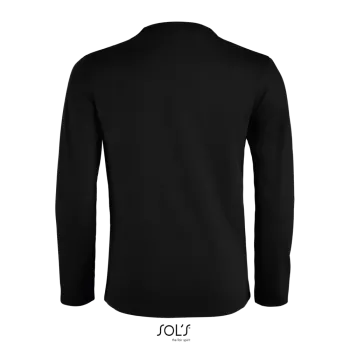 Φωτογραφία από πίσω από Imperial LSL Kids - Παιδικό μακρυμάνικο T-shirt σε χρώμα Deep Black