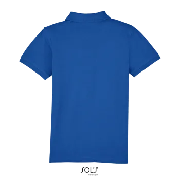 Φωτογραφία από πίσω από Perfect Kids - Παιδικό πόλο πικέ σε χρώμα Royal Blue