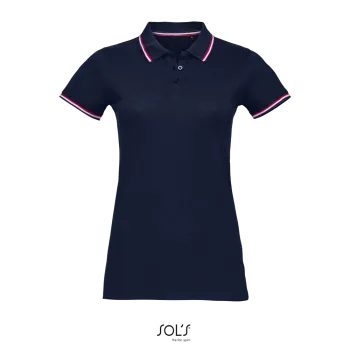 Φωτογραφία από μπροστά από Prestige Women - Γυναικείο πόλο σε χρώμα French Navy