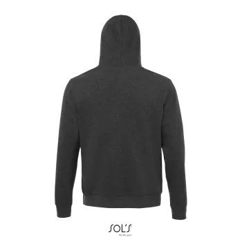 Φωτογραφία από πίσω από Spencer 3XL - Ανδρικό hoodie σε χρώμα Charcoal Melange