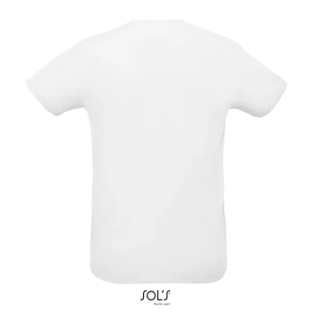 Φωτογραφία από πίσω από Sprint Λευκό 3XL - Unisex αθλητικό T-shirt σε χρώμα White