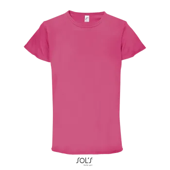 Φωτογραφία από μπροστά από Sprint 3XL - Unisex αθλητικό T-shirt σε χρώμα Ribbon Pink