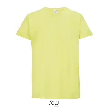 Φωτογραφία από μπροστά από Sprint 3XL - Unisex αθλητικό T-shirt σε χρώμα Neon Yellow